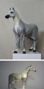 Horse in Suit - 70cm * 75cm * 24cm.